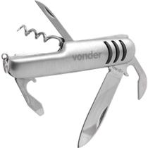 Canivete Multiuso Aço Inox Vonder