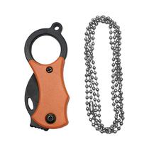 Canivete Portátil Mini Dobrável EDC Com Lâmina Fixa, Descascador E Chaveiro Para Camping Ao Ar Livre