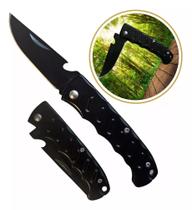 Canivete Punhal de Bolso Para Caça E Pesca Selva Camping Luxo Elegante Colecionador XV2928