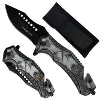 Canivete Resistente e Versátil com Lâmina de Aço e Funções Profissionais SLKD307C