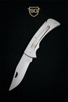 Canivete SG Inox 8cm com Clip de Bolso