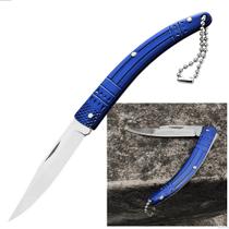 Canivete SLK-D50 com Lâmina de Aço Inoxidável de 7cm, Leve e Prático para Uso Diário SLKD50AZ Canivete SLK-D50 com Lâmina de Aço Inoxidável de 7cm, Leve e Prático para Uso Diário SLKD50AZ