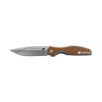 Canivete Smith & Wesson Cleft Assisted Opening 3,4" Lâmina Clip Point Cabo G10 Tan com Aço Inox