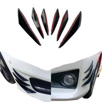 Canivete Spoiler de Ar Para-choque Universal Tunning 6 Unid Civic Fit City Fiesta Focus Palio Siena Punto Uno