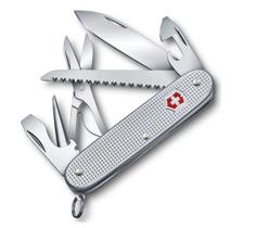Canivete Suíço FarmerX Alox Silver Victorinox 10 funções 0.8271.26