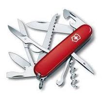 Canivete Suíço Huntsman Victorinox Vermelho 15 funções Original 1.3713