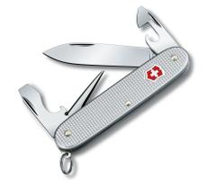 Canivete Suíço Pioneer Alox Silver Victorinox 8 funções Original 0.8201.26