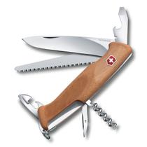 Canivete Suíço Ranger Wood 55 Victorinox 10 funções cabo de madeira Original 0.9561.63