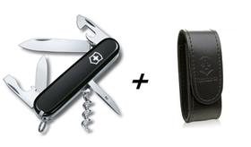 Canivete Suíço Victorinox Spartan Preto 12 funções Original 1.3603 + Bainha