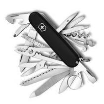 Canivete Suíço Victorinox Swisschamp Preto 33 funções Original 1.6795.3