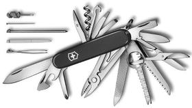 Canivete Suíço Victorinox Swisschamp Preto 33 funções Original.