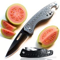 Canivete tatico dobravel multiuso lamina afiada inox abridor garrafa compacto leve resistente bolso