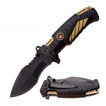 Canivete Tático Militar Gold c/ clipe HZ-06-0270 - JWS