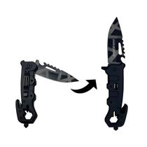 Canivete Tático Retrátil Multiuso para Pesca e Camping