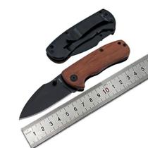 Canivete Top Com Clip Cabo Madeira L-45