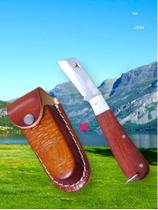 Canivete Tradicional Grande Madeira Muripiranga Lâmina Inox Bainha Caramelo Canivete Tradicional Grande Madeira Muripiranga Lâmina Inox Bainha Caramelo