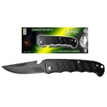 Canivete Xingu Metal Todo Preto Xv2928 - Compacto De Bolso