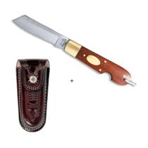 Canivete Z2 Pr Inox Madeira Bainha Grátis Original Zebu Barretos