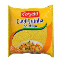 Canjiquinha De Milho Corsetti 500G, Quirera De Grãos De Milho, Amarelo, Deliciosamente Versátil E Rica Em Fibras, Culiná