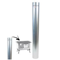 Cano 1 Metro Para Chaminé Fogão a Lenha Galvanizado Ø115mm - 99 Hedlund