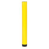 Cano chamine esmaltado amarelo 1 m 110 mm Cano chamine esmaltado amarelo 1 m 110 mm