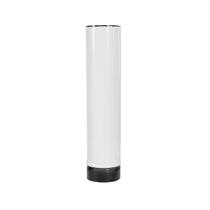 Cano chamine esmaltado branco 50 cm 110 mm Cano chamine esmaltado branco 50 cm 110 mm