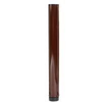 Cano chamine esmaltado tabaco 1 m 110 mm