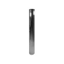Cano Chaminé Inox 110mm X 1,00m Cano Chaminé Inox 110mm X 1,00m