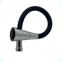 Cano Cone Flexível Cabeça Cromada