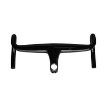 Cano De Guidão Integrado Em Carbono Com Parafusos De Titânio E Suporte Fixo Para Computador Para