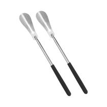 Cano De Sapato Retrátil De Metal Com Cabo De 31cm-65cm Para Gestantes E Idosos, Colher Para Calçar