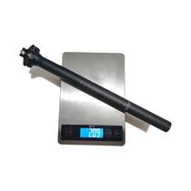 Cano De Selim De Carbono 3K Brilhante Para Bicicleta 27.2 30.8 31.6mm X 350 400mm Acessórios Para
