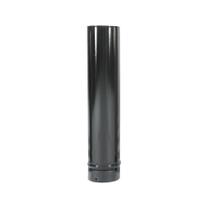 Cano Esmaltado para Chamine Venax Preto 50cm 110mm Cano Esmaltado para Chamine Venax Preto 50cm 110mm
