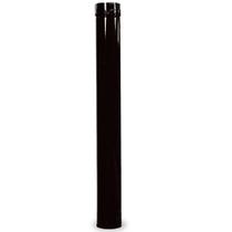 Cano para Chaminé Venax Esmaltado Preto 1m 110 mm 7585 Cano para Chaminé Venax Esmaltado Preto 1m 110 mm 7585