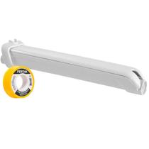 Cano Tudo Braço Para Chuveiro 30Cm Branco + Fita Veda Rosca Cano Tudo Braço Para Chuveiro 30Cm Branco + Fita Veda Rosca