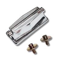 Canoa 2 Afinações Caixa Bateria Percussão Cromada PR-PEL-2