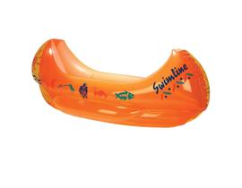 Canoa inflável Pool Float Swimline Orange para crianças