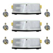 Canoa para caixa de bateria torelli - embal com 3 unid tcb24 - Torelli Musical