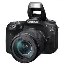 Canon Eos 90d Kit Com Lente 18-135mm Dslr Preto Canon Eos 90d Kit Com Lente 18-135mm Dslr Preto