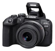 Canon Eos R10 Com Lente 1845mm F 4.56.3 Is Stm Cor Preto Canon Eos R10 Com Lente 1845mm F 4.56.3 Is Stm Cor Preto