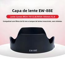 Canon EOS RF 24-70 24-105mm F/2.8 Capa De Lente EW-88E Tampa De Plástico Com Sombra De Luz