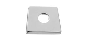 Canopla Aço Inoxidável Quadrada - Blukit - 081321- Unitário