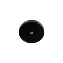 Canopla de Sobrepor Nordecor para Spot / Pendente 12cm Preta