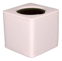 Canopla hook p/ microfone acrilico bco quadrado 60045