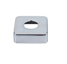 Canopla Quadrada Cromada leve para monocomando externo 59x59x19mm - 081330L Canopla Quadrada Cromada leve para monocomando externo 59x59x19mm - 081330L