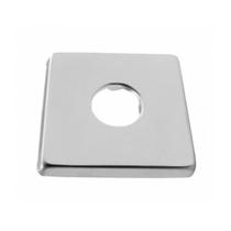 Canopla Quadrada de acabamento Cromada 60mm - 081321