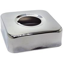 Canopla Quadrada Longa 58x19mm Cromada furo 25- 41244332