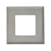 Canopla Quadrada PVC Branca 1.5/8"x1.5/8" 42x42 Canopla Quadrada PVC Branca 1.5/8"x1.5/8" 42x42