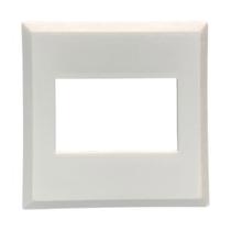 Canopla Retangular PVC Branca 50x30 Canopla Retangular PVC Branca 50x30