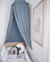 Canopy Infantil IBIZA VIBE MAMERIA com Babados - Algodão Azul